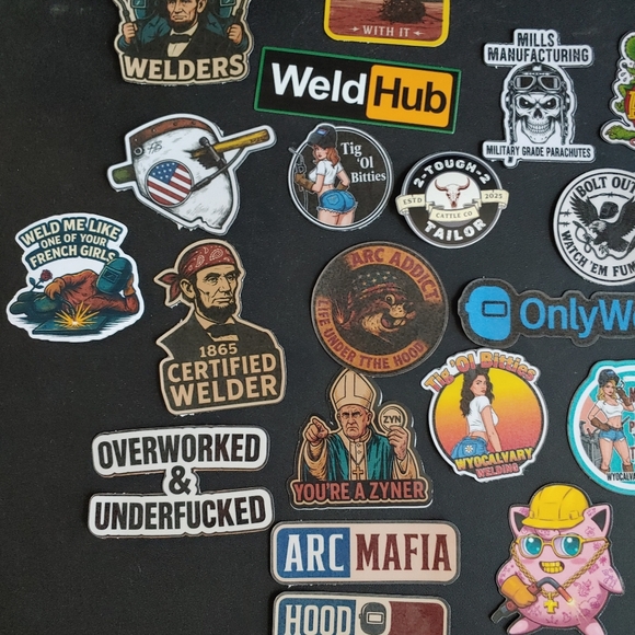 Welder Sticker Bundle - Picture 2 of 6